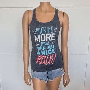 ART 15 Clothing-Packing More Than Just A Nice Rack-Women’s Workout Tank-Size S/M